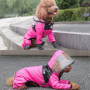 Capa de Chuva Para Cachorro de Pequeno e Médio Porte