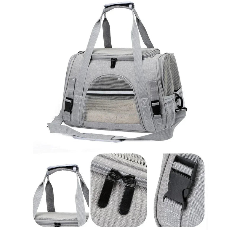 Bolsa de Transporte Confortável para Pets